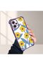 Poco X5 5g Compatible Transparent Silicone Case Little Yellow Flower Camera Protection Anti-Shock - 4