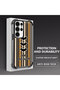 Samsung Galaxy S23 Ultra Compatible Transparent Silicone Case Batman Pattern Camera Protection Anti-Shock - 3