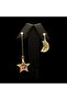 A luxurious gold earring set with a unique design and a color guarantee. - 2