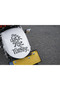 Motorcycle Rear Fender Sticker - the Dark Side of Turkey - Holographic Iridescent +5 Colors 8X12Cm