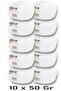 Premium Amigurumi Ipi Punch (Panç) Bebe Soft Cotton 500 Gr (Pack of 10) - White