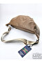 Harvey Miller Dark Mink Deep Skin Patterned Large Waist Bag - 5