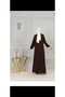 Medina Silk A-Line Dress - 3