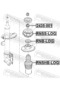 Front Shock Absorber Bearing - RNB-LOG - 7