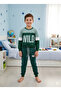 Lusana Unisex Top and Bottom Set Combed Cotton Set Tracksuit Pajama Set - 2