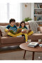 Lusana Unisex Top and Bottom Set Combed Cotton Set Tracksuit Pajama Set - 2