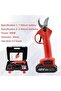 48V Cordless Electric Pruning Shears - Professional 30mm Rechargeable Tree Branch Cutter - 2