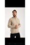 Mock Neck Zipper Sweater Men's Knitwear