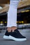 Kb-X20 Men's Casual Lace-Up Suede Sports Sneaker Shoes Sbt - Black - 6