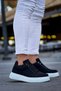 Kb-X20 Men's Casual Lace-Up Suede Sports Sneaker Shoes Sbt - Black
