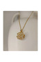 Clover Design Steel Rotating Stress Necklace - 3