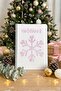 A5 Spiral 3-Pack Unlined Notebook Set - 14.8 X 21 cm 40 Sheets Notebook Winter Series - 4