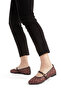 Women's Embroidered Plain Ballet Flats with Buckle, Suitable for Office-Home-Daily Use - 3