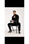 Mock Neck Zipper Sweater Men's Knitwear