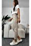 Jx-95200 Women's Mom Jean Stretch Fabric Cream High Waist Denim Pants (Not Showing Inside) - 5
