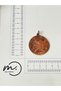 Pure Copper Pendant with Protection Prayer, Double-Sided Luck Necklace with Protection Symbol - 3