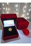 Nerovia Series Gold Color Magnetic Openable Clover Steel Necklace in a Lighted Box Gift for Lover - 5