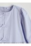 Girl's Dress with Bow Detail - 2