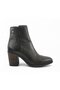 4335 Genuine Leather Daily Women's Boots-Black - 2