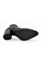 4335 Genuine Leather Daily Women's Boots-Black - 4