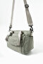 Sanmorris Women's 5-Eye Parachute Fabric Adjustable Cross Strap Hand and Shoulder Bag - 2
