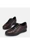 Large Size Women's Sports Padded Shoes Genuine Leather 41-42-43-44-Brown - 3