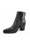 4335 Genuine Leather Daily Women's Boots-Black - 3