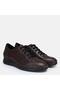 Large Size Women's Sports Padded Shoes Genuine Leather 41-42-43-44-Brown - 2