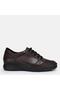 Large Size Women's Sports Padded Shoes Genuine Leather 41-42-43-44-Brown - 7