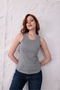 Women's T-Shirt Women's Ribbed Knit Tank Top - 8