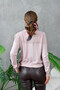 Women's Crew Neck Lace-Like Knit Sweater 10833 - 6