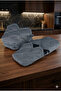 Heat Resistant Crab Insulated Fabric Oven Mitt Pot Tray Handle 2 Pieces (Not Silicone) - 3