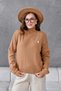 Women's Turtleneck Soft Textured Knit Sweater 10991 - 2