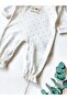 100% Cotton Baby Girl Long Sleeve Transitional Jumpsuit with Headband - 6