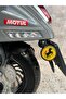 Hologram Sari Damla Etiket 5X5 2Li Motor Accessory Etiket Sticker Reflektör Uyumlu - 2
