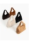 Shoulder Hand Arm Plush Soft and Lightweight Women's Bag - 3