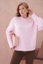 Basic Soft Textured Oversized Knitwear Sweater Aw25Kz0124 - 2
