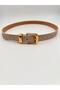 Suede/Gold Buckle Women's Belt Coat Belt Trouser Belt, Suede Belt. - 2