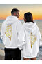 Dear Couple Combination Stronger Together Printed Hooded Sweatshirt Set of 2 Unisex
