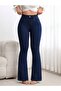 Women's Stretch Fabric Flared Pants