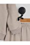 SLIM FIT! Girls' Bow Detail Wide-Leg 4-10 Years Transitional 2-Thread Sweatshirt Set, 2-Piece Set - 5