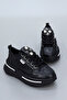 PRN 172-1 Stone-Detail Lace-Up Sneakers - 2