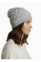 Double Layer Thick Knit Beanie - Soft Textured Winter Knit Beanie - 3