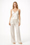 Premium Satin Ecru 5-Piece Dowry Set |   Custom Boxed Nightgown, Dressing Gown, Shorts and Long Pajama Set - 4