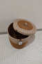 Jute Wicker Basket Bathroom Towel Laundry Dirty Basket Hand Touchable Kitchen Flower Pot Toy Organizer Basket - 4