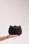Rama Women's Evening Dress Handbag Black Satin - 3