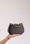 Rama Women's Evening Dress Handbag Black Satin - 4