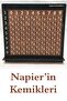 Napier Bones - Wooden Multiplication Table Toy – Montessori Style Educational Math Game - 2