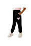 Barbie Print Joggers with Drawstring Closure and Pockets