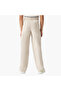 Solid Pants with Pockets and Button Closure - 3